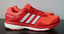 Mens Adidas Glide Boost Red Gym Running Trainers VGC - UK 11.5