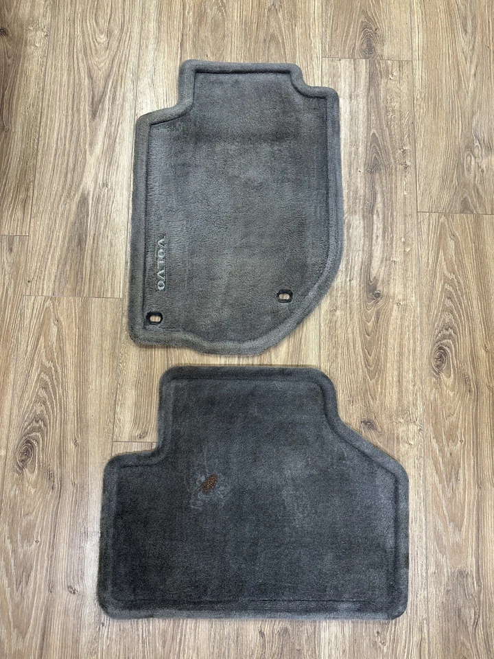 1990 - 1998 年沃尔沃 940 960 司机和后地毯垫 Oem 二手轿车灰色 — 第 1/4 张图片