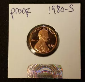 1980 S Lincoln Cent GEM DCAM PROOF - Picture 1 of 7