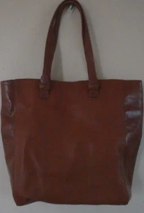 Croft & Barrows Womens Faux Leather Brown Tote Bag - Picture 1 of 6