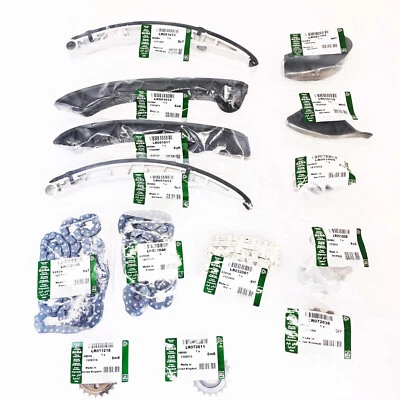 New 14PC Land Rover Timing Chain Kit For 10-15 LR4 Range Rover 3.0L 5.0L V8 DOHC Foto 1 de 4