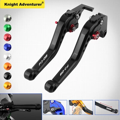 Motorcycle Short Brake Clutch Levers For Yamaha FJ-09/MT-09 Tracer 2015-2020 - Image 1 of 4