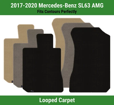 Lloyd Classic Loop Front Row Carpet Mats for 2017-2020 Mercedes-Benz SL63 AMG  - Image 1 of 4