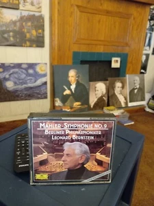 Mahler : Symphony No.9 & Berliner Philharmoniker - Bernstein CD 2 Disk Set - Picture 1 of 1