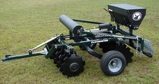 Plotmaster Hunter 400(4 ft.) All-in-One Food Plot Disc, Plow, Seeder, & Planter