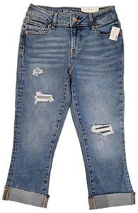 M Jeans by Maurices Women's Denim Size 2 Blue Mid Rise Capri - Bild 1 von 6