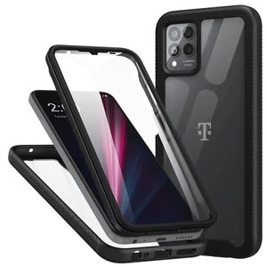 Estuche de alta resistencia CBUS con protector de pantalla incorporado para T-Mobile Revvl 6 Pro 5G - Imagen 1 de 8