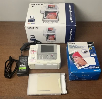 Sony Picture Station Digital Photo Printer DPP FP90 - Image 1 of 4