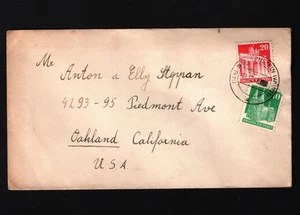 OPC 1948 Bizone Germany Weissenstein to USA MiF 51228 - Picture 1 of 2