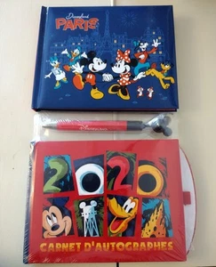 Disneyland Paris Disneyland Resort Official Autograph Books Collection X 2 New - Picture 1 of 11