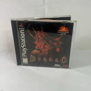 Diablo PS1 CIB Sony PlayStation 1 1998 Complete with Manaul Tested And Working - Picture 1 of 11