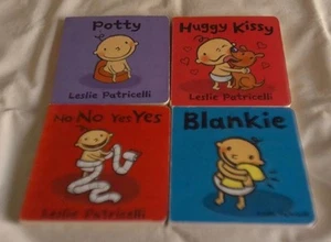 Set of 4 Leslie Patricelli board books - Picture 1 of 1
