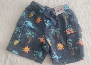NWT Garanimals French Terry Shorts - boy 0-3 months - Picture 1 of 1