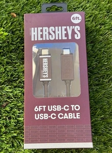 Hershey’s 6 ft USB C To USB C Charging Cable : Hershey Official License Product - Picture 1 of 4