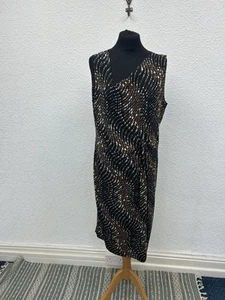 Vestido Kim & Co Talla 2XL Largo Sin Mangas Acanalado Favorecedor Reino Unido 22 24 Verano - Imagen 1 de 10