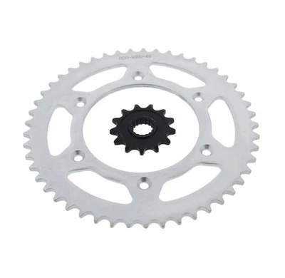 Piñón delantero y trasero de 49 dientes Honda 92-07 CR250 R / 88-01 CR500R CR500 13 dientes Foto 1 de 3