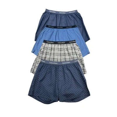 Calvin Klein Men's Woven Boxer Multi Pack - Image 1 of 4