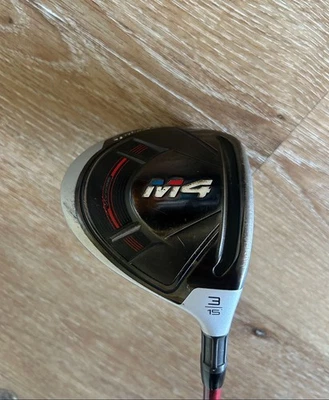TaylorMade M4 3 Wood 15° Fujikura Speeders 757 Stiff Flex - Image 1 of 4