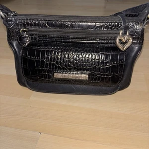 Bolso bandolera ajustable organizador de charol en relieve Brighton NOTA - Imagen 1 de 11