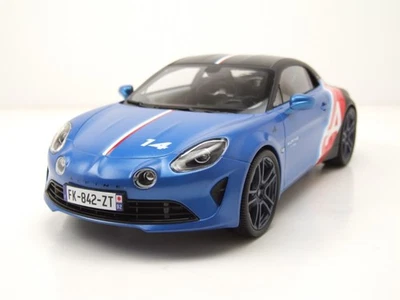 Alpine Renault A110 S Sidetrack #14 2021 Blu Nero Modellino 1:18 Norev - Immagine 1 di 4