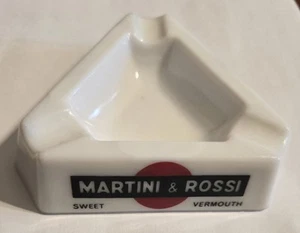 Vintage gebrauchter Martini & Rossi Aschenbecher von Renfield New York - Bild 1 von 7