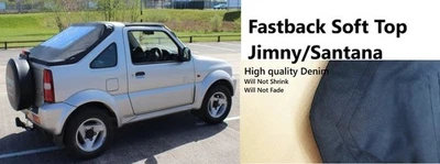 Fastback Soft Top for Suzuki Jimny/Santana With Clear Windows -Launch Offer — 第 1/4 张图片
