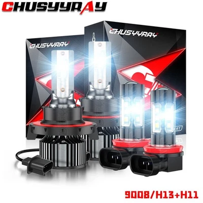 Combo de faros antiniebla LED x4 para Chevrolet Orlando 2012 2013 2014 Foto 1 de 4