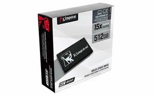 Kingston KC600 512GB 15X SSD 2.5" Internal Upgrade Kit For PC MAC & Notebook - Picture 1 of 2