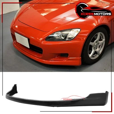 Fits 00-03 Honda S2000 AP1 T-R Style Unpainted Front Bumper Lip Spoiler - PU Foto 1 de 4