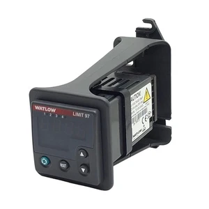 Controlador de temperatura Watlow 97B1-DCAU-00RG, alimentación: 24-28 VCA/DC, con soportes - Imagen 1 de 8