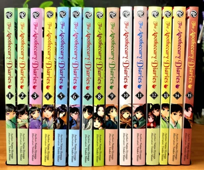 NEW SEALED The Apothecary Diaries Light Novel Vol 1-15 English Version Full Set - Image 1 of 4