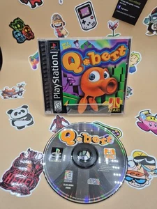 Ps1 Qbert Q*Bert CIB - Picture 1 of 2