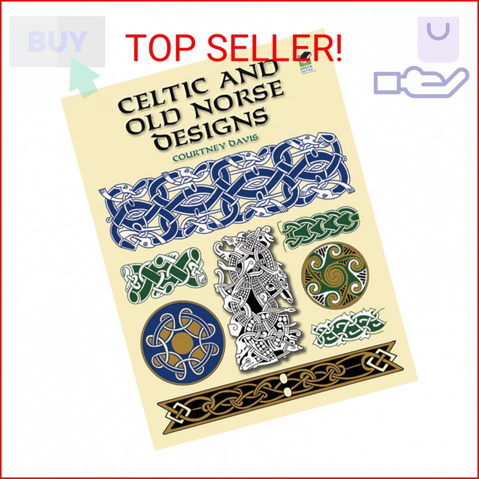 Celtic and Old Norse Designs (Dover Pictorial Archive) - Image 1 of 2
