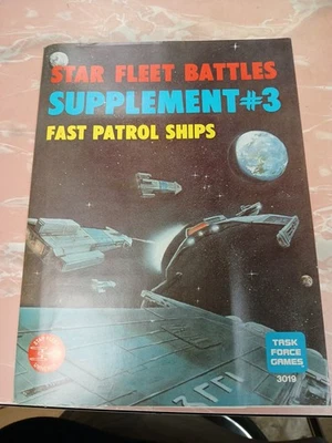Task Force Games Starfleet Battles Fast Patrol Ships K Supplement 3 #3019 NOS - Image 1 of 4