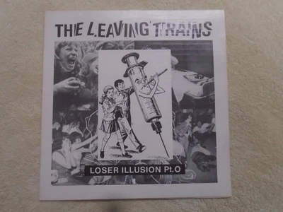 The LEAVING TRAINS   Loser Illusion Pt. 0   '91 SST  10" EP  45 Blue Marble   NM - Image 1 of 4