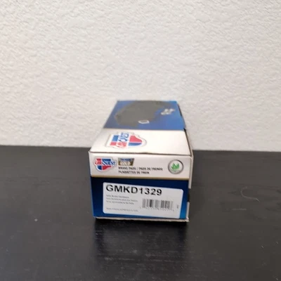 Juego de pastillas de freno traseras semimetálicas doradas premium Ford CARQUEST GMKD1329 Foto 1 de 3