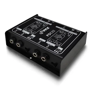 PYLE-PRO Premium Direct Injection Audio Box - Passive DI Unit Hum Eliminator w/ - Picture 1 of 7