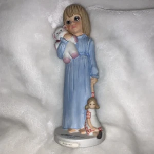 *Vintage*Margaret Keane Limited Edition Dave Grossman Designs 1977 Bedtime - Picture 1 of 7