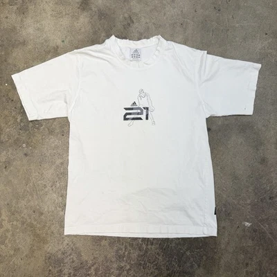 Camisa de baloncesto vintage Adidas Tim Duncan talla grande años 2000 NBA Spurs Foto 1 de 4