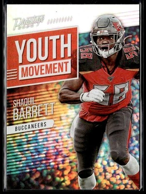 2020 Panini Prestige #YM-SB Shaquil Barrett Youth Movement - Image 1 of 2