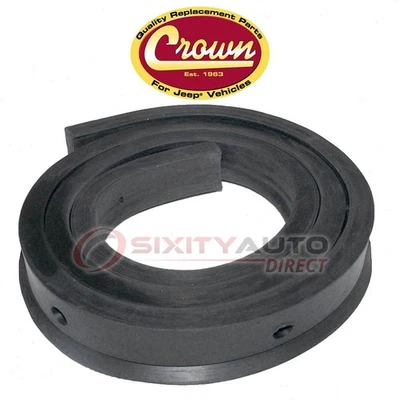 Crown Automotive Front Windshield Seal for 1959-1960 Jeep CJ3 - Body Gaskets lp - Image 1 of 4