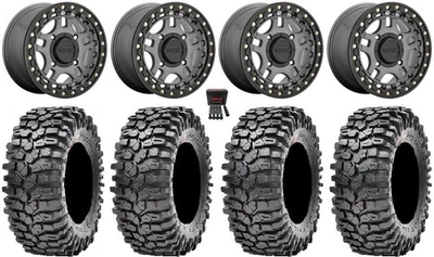 KMC Recon Bdlk 15" Wheels Gm 32" Roxxzilla Tires Polaris RZR XP 1000 / PRO XP — 第 1/4 张图片