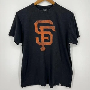 San Francisco Giants Baseball T-Shirt Adult Size M Black MLB '47 Brand - Picture 1 of 9
