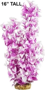 AQUARIUM ARTIFICIAL DECROTIVE PLANT 16" TALL LOOKS BEAUTIFULL SAME DAY SHIPPING - Picture 1 of 1