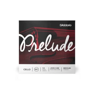 D'Addario Prelude Cello Single D String, 1/2 Scale, Medium Tension - Image 1 of 2