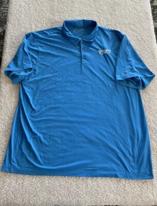 Nike Golf Dri-Fit Poloshirt Herren Größe 2XL XXL Blau Kurzarm Polyester - Bild 1 von 5