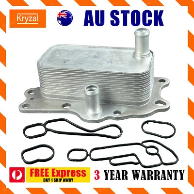 Oil Cooler with Seal For Holden Captiva 5 7 LTZ CG 2.2L Turbo Diesel Z22D1 2011- - image 1 of 4