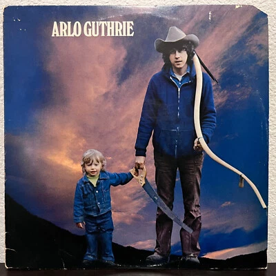 ARLO GUTHRIE - Self Titled (1974) - 12" Vinyl Record LP - VG+ Foto 1 de 3
