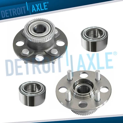 Front Bearing Rear Hub Bearing Assembly for 2001 - 2005 Honda Civic 1.7L w/ABS - Изображение 1 из 4