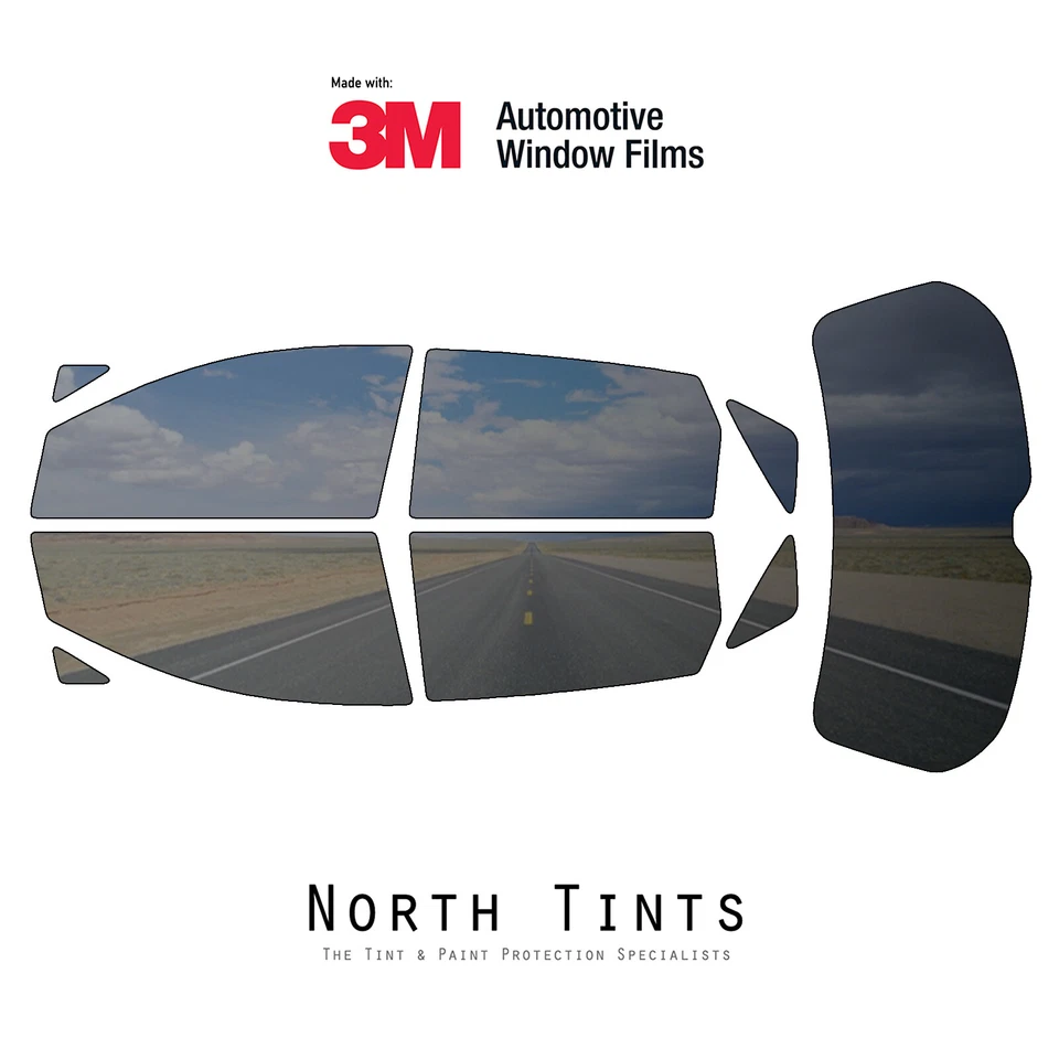 3M 彩色稳定预切车窗色调玻璃膜适用于丰田 Venza 2009 - 2015 — 第 1/4 张图片